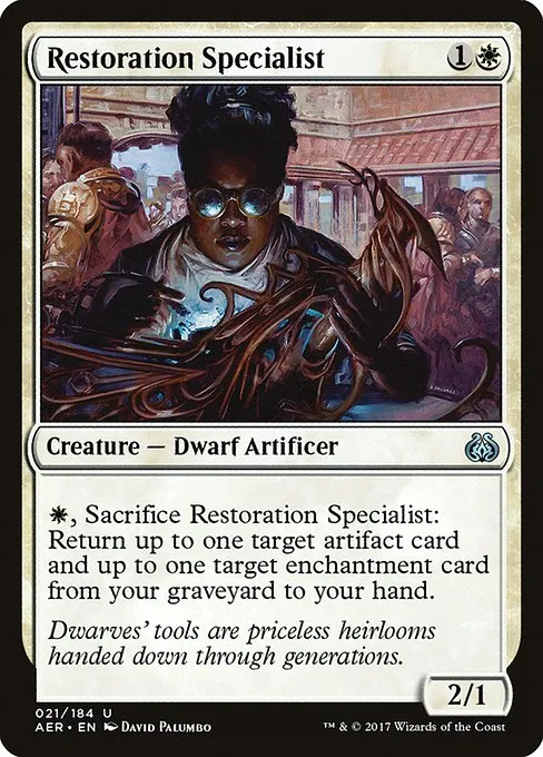 Restoration Specialist · Aether Revolt 21/197