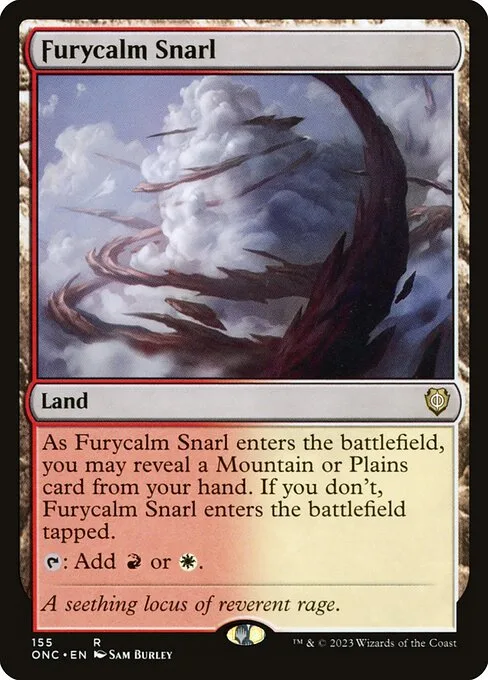 Furycalm Snarl · Phyrexia: All Will Be One Commander 155/174