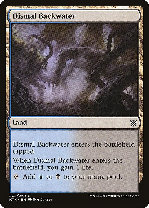 Dismal Backwater · Khans of Tarkir 232/293