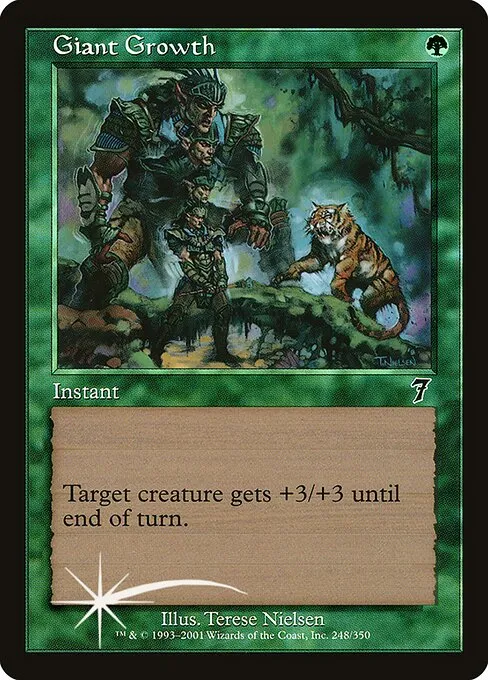 Giant Growth · Seventh Edition 248★/708