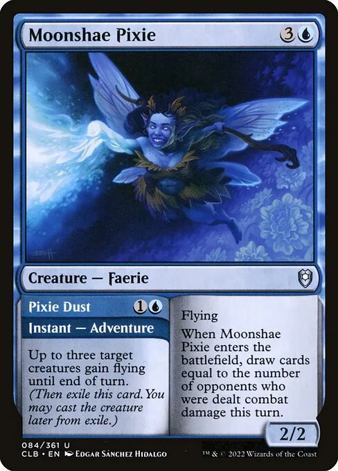 Moonshae Pixie // Pixie Dust · Commander Legends: Battle for Baldur's Gate 84/936