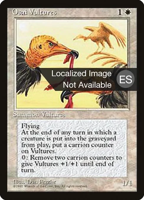 Osai Vultures · Fourth Edition Foreign Black Border 38/378