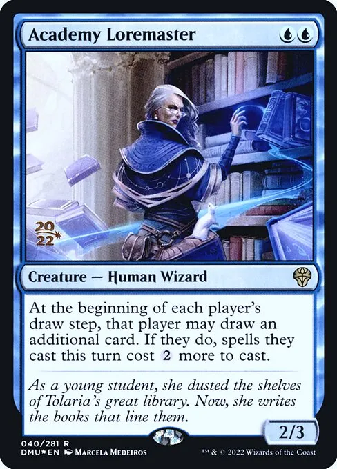 Academy Loremaster · Dominaria United Promos 40s/161