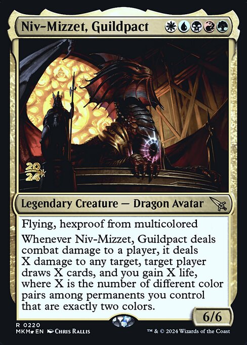 Niv-Mizzet, Guildpact · Murders at Karlov Manor Promos 220s/180