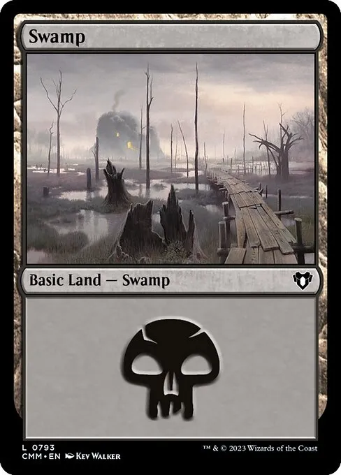 Swamp · Commander Masters 793/1067