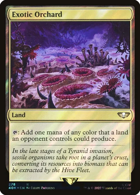 Exotic Orchard · Warhammer 40,000 Commander 278★/617