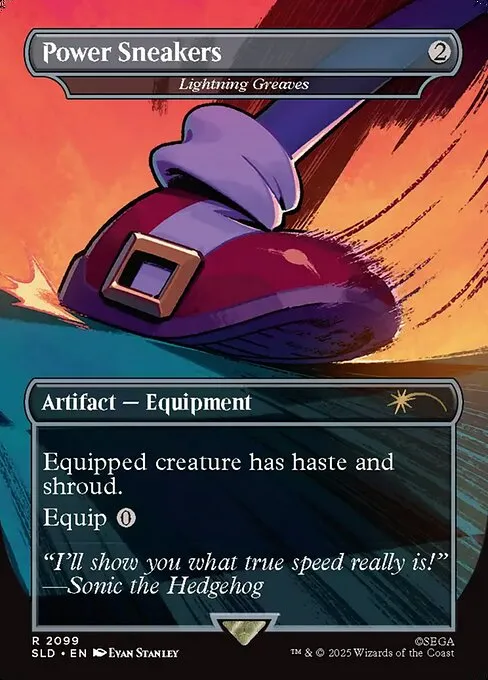 Lightning Greaves · Secret Lair Drop 2099/2547