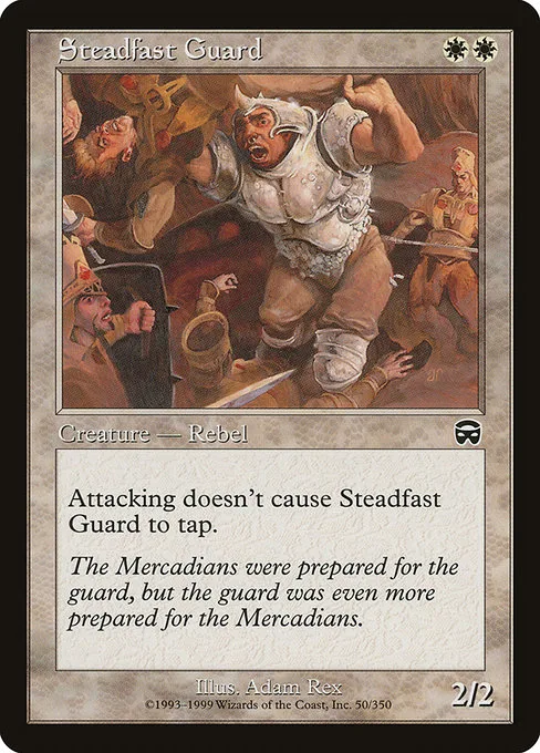 Steadfast Guard · Mercadian Masques 50/350