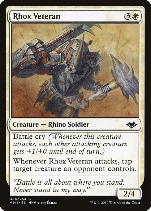 Rhox Veteran · Modern Horizons 24/255
