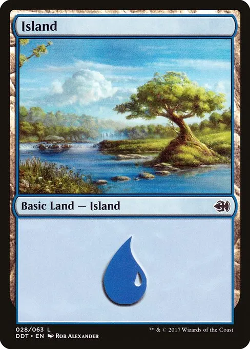 Island · Duel Decks: Merfolk vs. Goblins 28/63