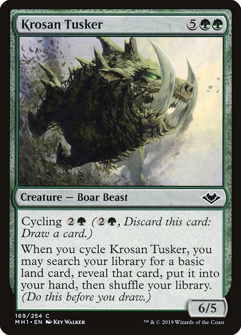 Krosan Tusker · Modern Horizons 169/255