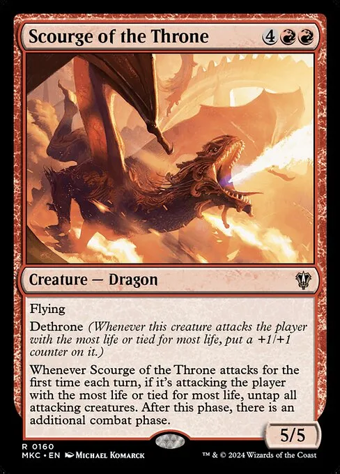 Scourge of the Throne · Murders at Karlov Manor Commander 160/358