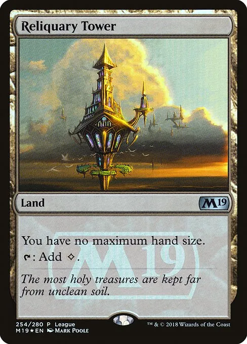 Reliquary Tower · Core Set 2019 Promos 254/95