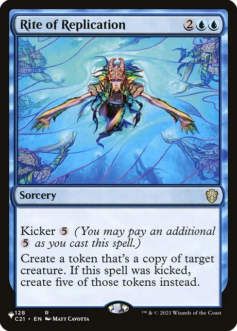 Rite of Replication · The List C21-128/5050