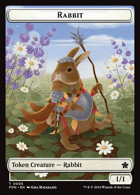 Rabbit · Foundations Tokens 5/33