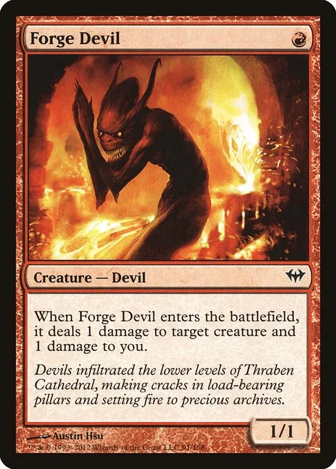 Forge Devil · Dark Ascension 91/158