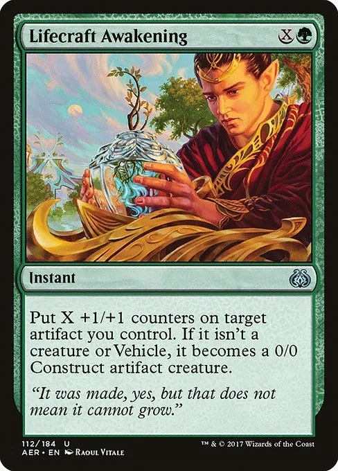 Lifecraft Awakening · Aether Revolt 112/197