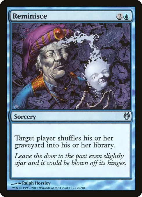 Reminisce · Duel Decks: Izzet vs. Golgari 22/90
