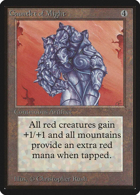 Gauntlet of Might · Limited Edition Beta 245/302