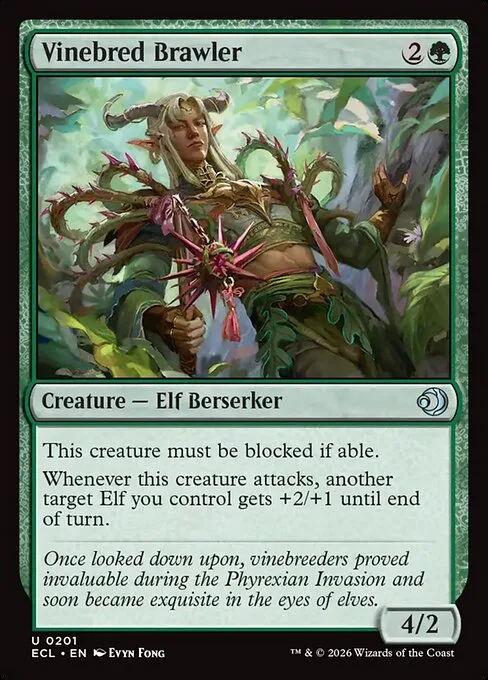 Vinebred Brawler · Lorwyn Eclipsed 201/408