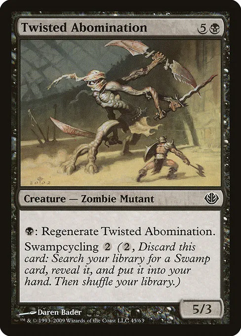 Twisted Abomination · Duel Decks: Garruk vs. Liliana 45/63