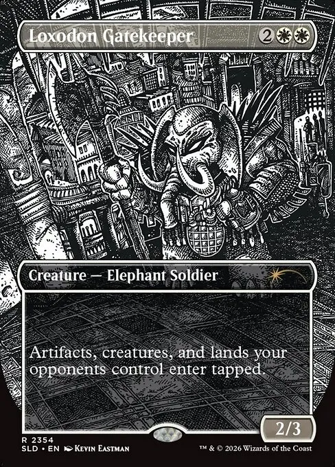 Loxodon Gatekeeper · Secret Lair Drop 2354/2547