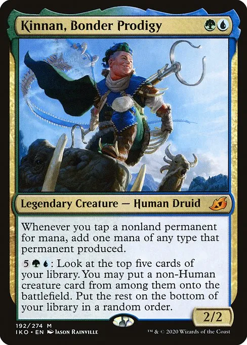 Kinnan, Bonder Prodigy · Ikoria: Lair of Behemoths 192/390