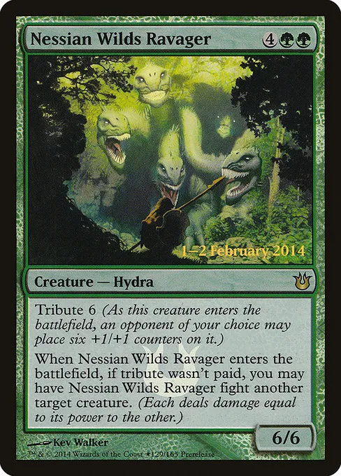 Nessian Wilds Ravager · Born of the Gods Promos 129★/9