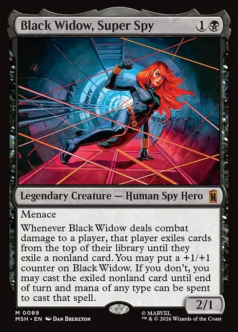 Black Widow, Super Spy · Marvel Super Heroes 89/24