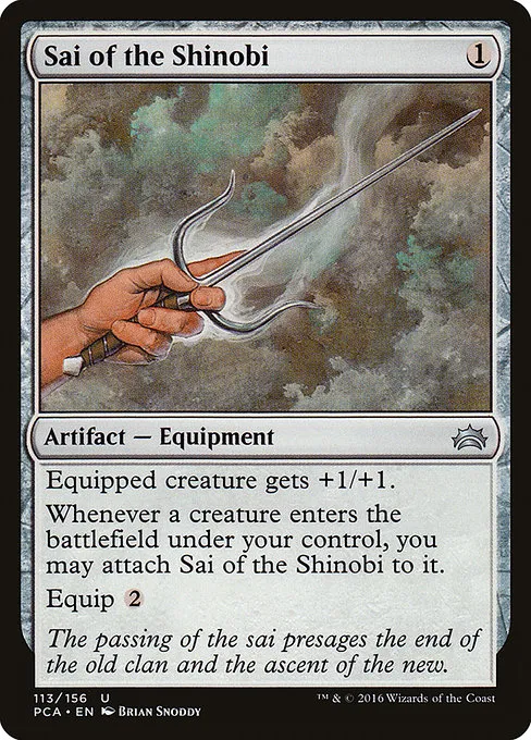 Sai of the Shinobi · Planechase Anthology 113/156