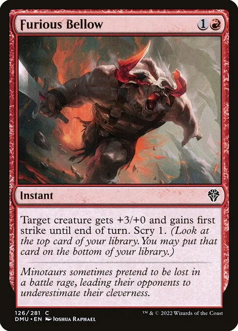 Furious Bellow · Dominaria United 126/453
