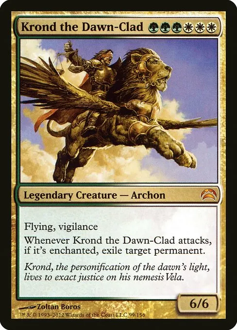 Krond the Dawn-Clad · Planechase 2012 99/156