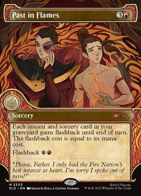 Past in Flames · Secret Lair Drop 2303/2547