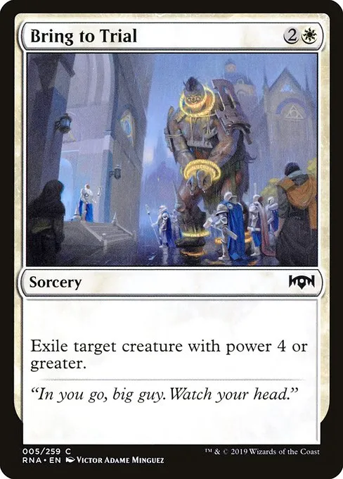 Bring to Trial · Ravnica Allegiance 5/273