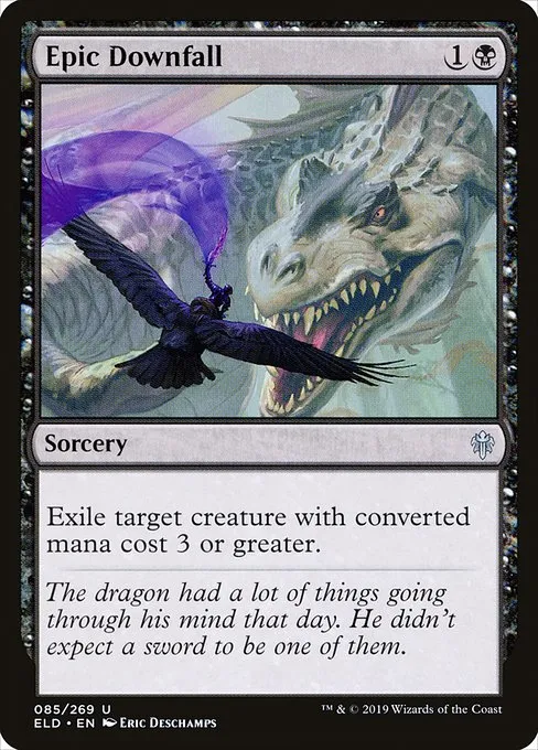 Epic Downfall · Throne of Eldraine 85/398