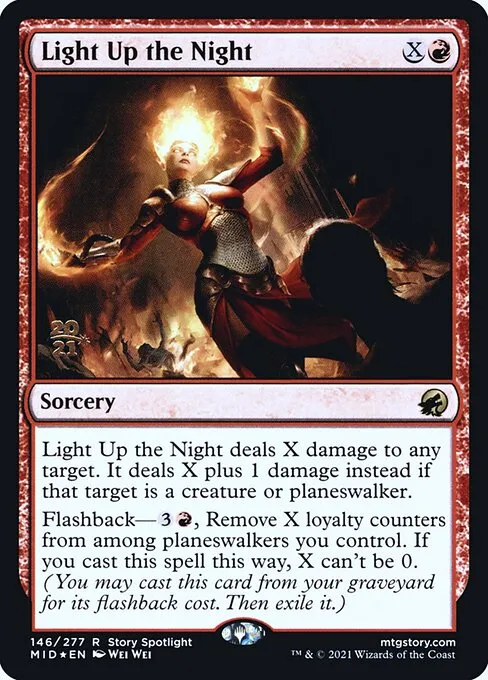 Light Up the Night · Innistrad: Midnight Hunt Promos 146s/155