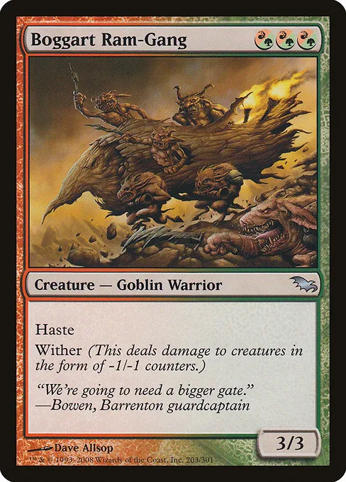 Boggart Ram-Gang · Shadowmoor 203/302