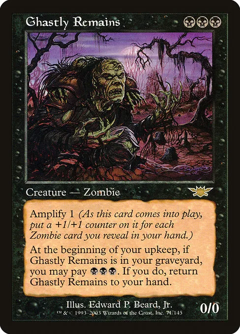 Ghastly Remains · Legions 71/145