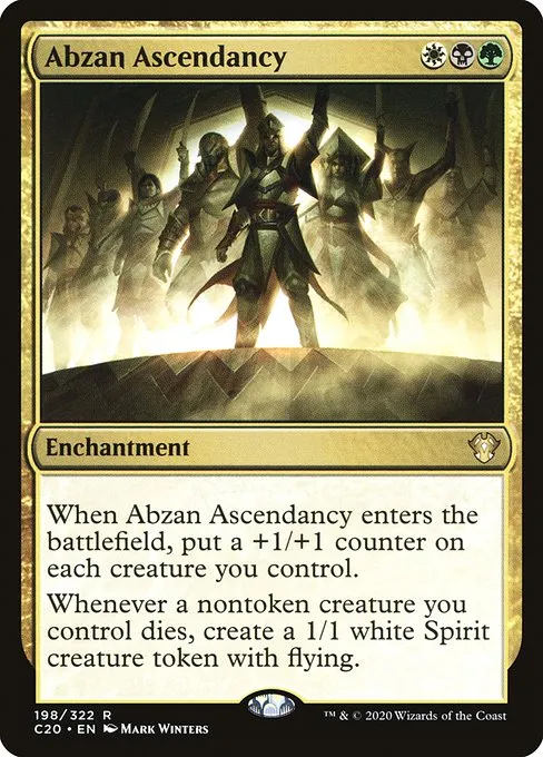 Abzan Ascendancy · Commander 2020 198/322