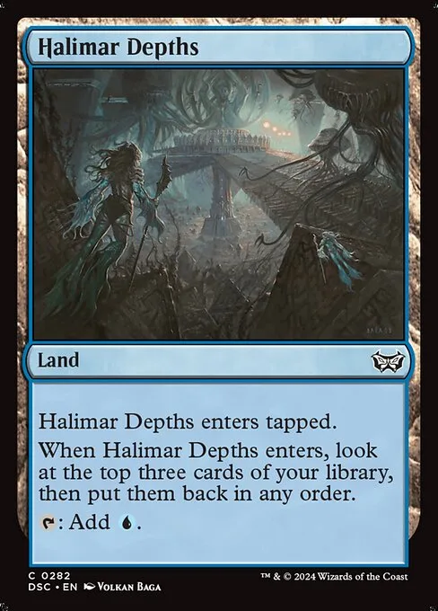 Halimar Depths · Duskmourn: House of Horror Commander 282/373