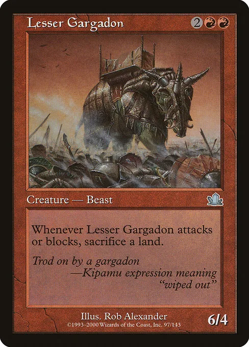 Lesser Gargadon · Prophecy 97/144