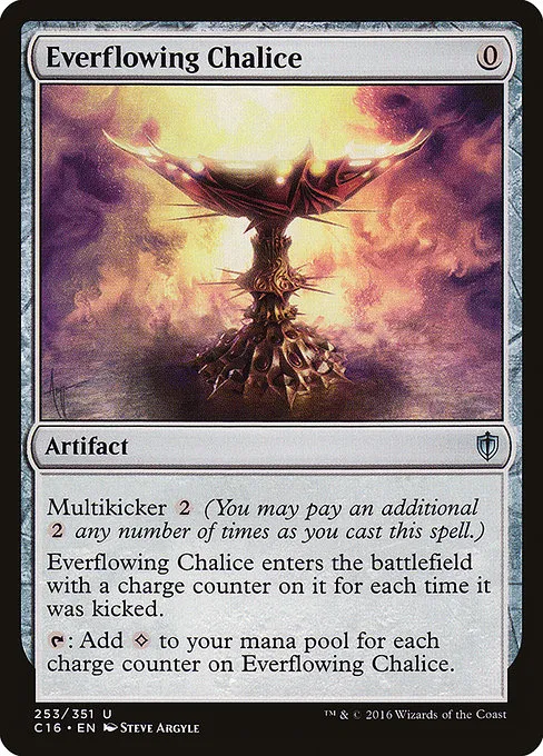Everflowing Chalice · Commander 2016 253/351