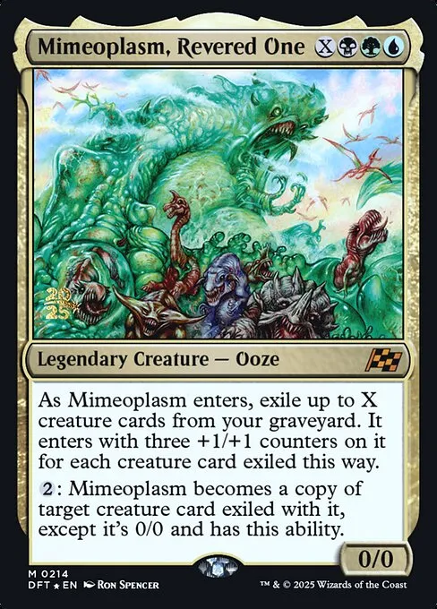 Mimeoplasm, Revered One · Aetherdrift Promos 214s/160