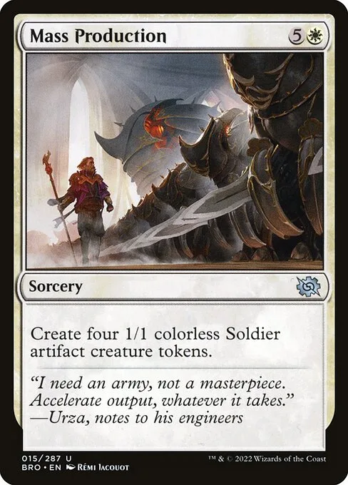 Mass Production · The Brothers' War 15/399