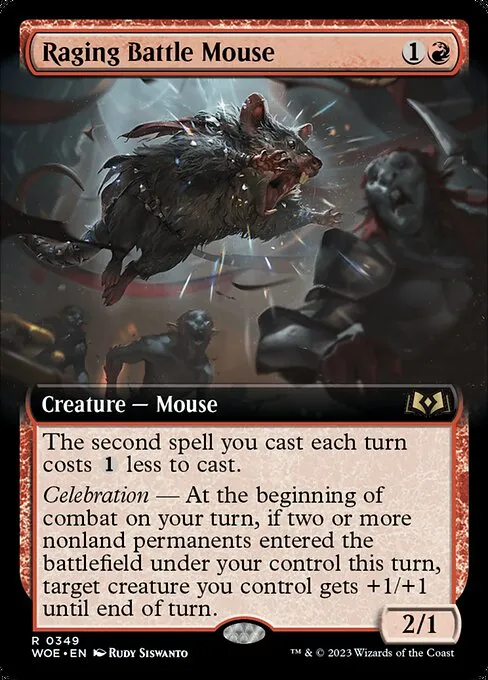 Raging Battle Mouse · Wilds of Eldraine 349/381