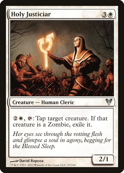 Holy Justiciar · Avacyn Restored 25/244