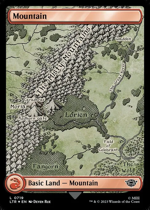 Mountain · The Lord of the Rings: Tales of Middle-earth 719/856