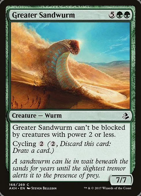 Greater Sandwurm · Amonkhet 168/287