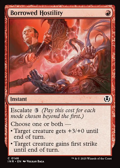 Borrowed Hostility · Innistrad Remastered 146/495