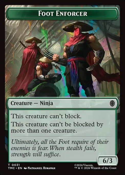 Foot Enforcer · Teenage Mutant Ninja Turtles Eternal Tokens 31/31